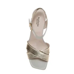 NERO GIARDINI SANDALO DONNA E218451DE-415 PLATINO