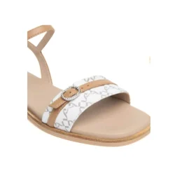 NERO GIARDINI SANDALO E410480D 707 BIANCO LOGATO