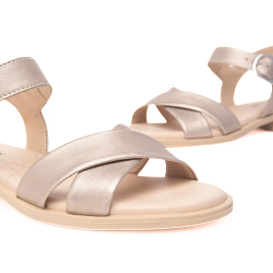 NERO GIARDINI SANDALO E513401D 675 PLATINO