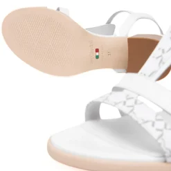 NERO GIARDINI SANDALO E513433D 707 BIANCO