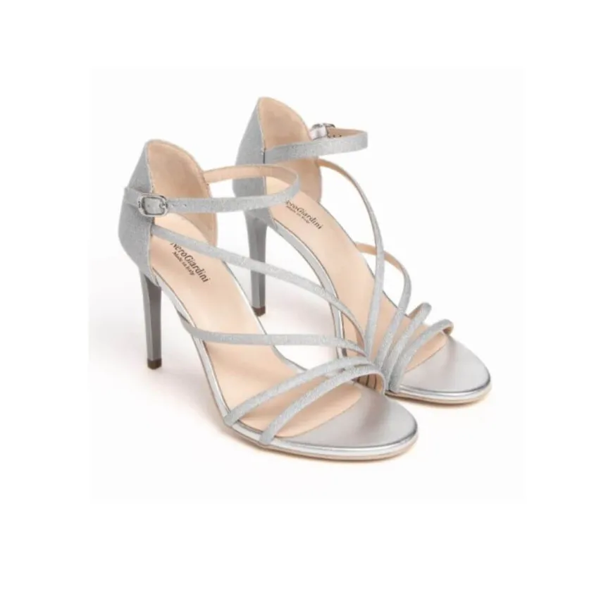 NERO GIARDINI SANDALO E307260DE 700 ARGENTO
