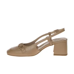NERO GIARDINI SLINGBACK E307100DE-423 CATENA BEIGE