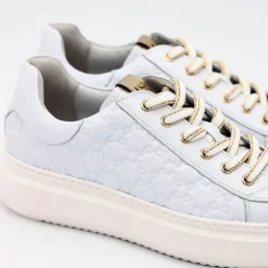 NERO GIARDINI SNEAKER E409915D 707 LOGO BIANCO