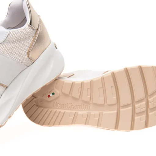 NERO GIARDINI SNEAKER E512862D 707 BIANCO