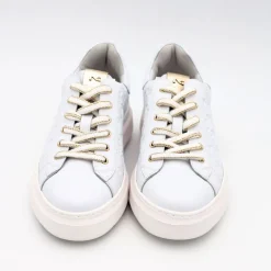 NERO GIARDINI SNEAKER E409915D 707 LOGO BIANCO