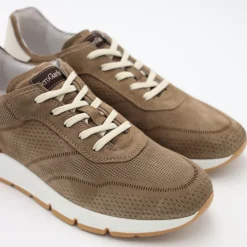 NERO GIARDINI SNEAKER E400190U 501 NABUK TAUPE