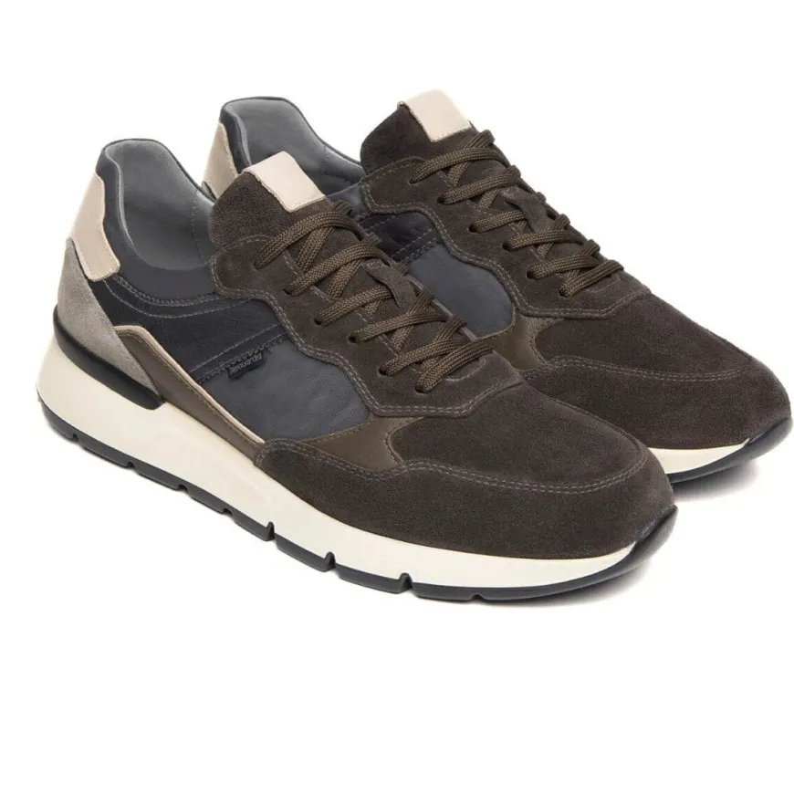 NERO GIARDINI SNEAKERS I400401U 522 OLIVA