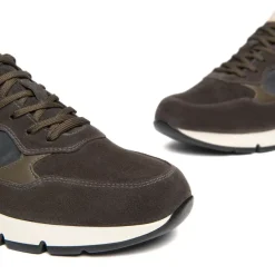 NERO GIARDINI SNEAKERS I400401U 522 OLIVA