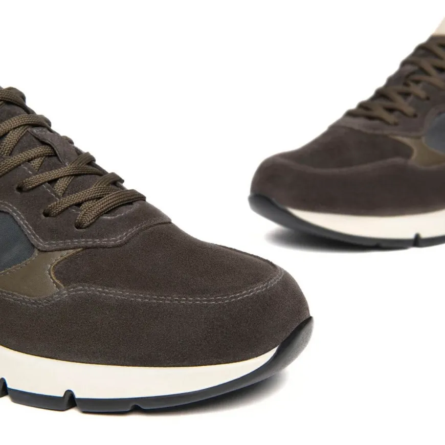 NERO GIARDINI SNEAKERS I400401U 522 OLIVA