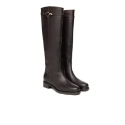 NERO GIARDINI STIVALE ALTO I408850D 300 MARRONE
