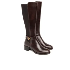 NERO GIARDINI STIVALE ALTO I411750D 300 TESTA DI MORO