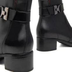 NERO GIARDINI STIVALETTO I4114270D 100 NERO