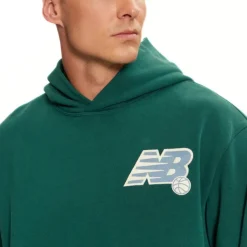 NEW BALANCE FELPA MT43563 MHN VERDE