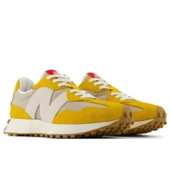 NEW BALANCE SNEAKERS U 327 SB GIALLO OCRA