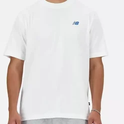 NEW BALANCE T-SHIRT MT41590 WT BIANCO