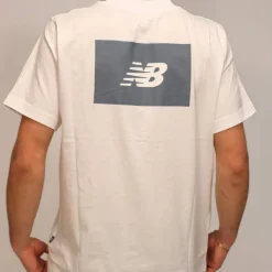 NEW BALANCE T-SHIRT MT41584 WT BIANCO