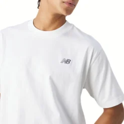 NEW BALANCE T-SHIRT MT41509 WT BIANCO