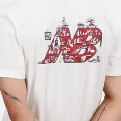 NEW BALANCE T-SHIRT MT41586 WT BIANCO