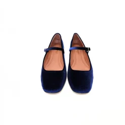 ORONERO BALLERINA PR2305 VELLUTO BLU