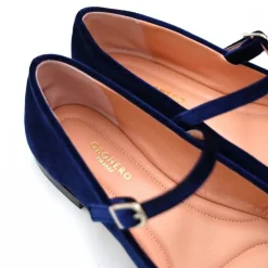 ORONERO BALLERINA PR2305 VELLUTO BLU