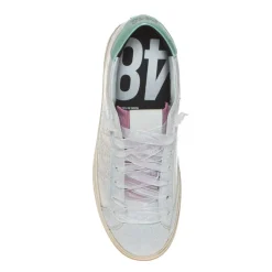 P448 JOHN SPLIT SNEAKER DONNA PERLATO BIANCO