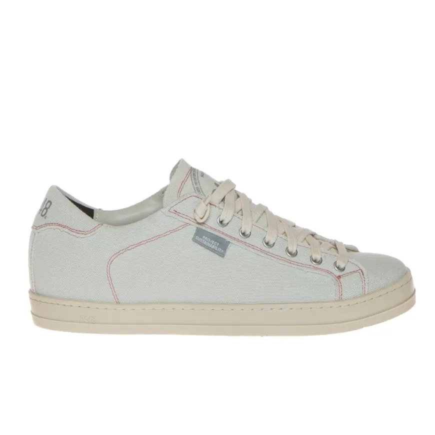 P448 JOHN VEGAN CREAM SNEAKER DONNA BEIGE