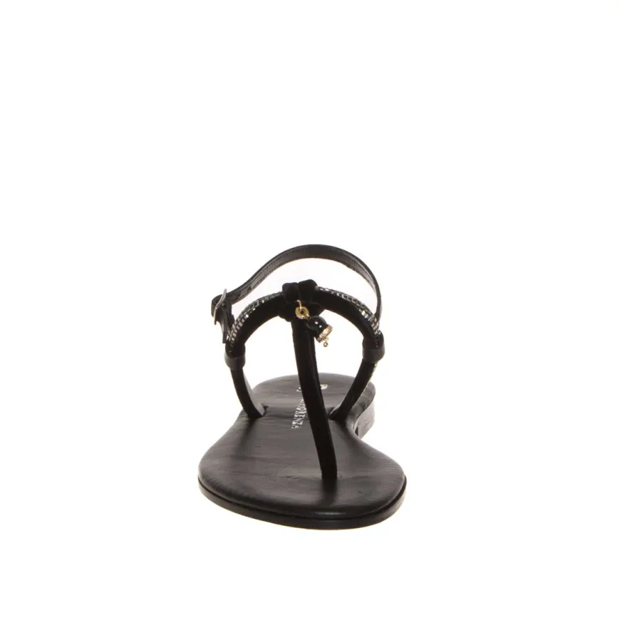 PAOLA FIORENZA SS2319 SANDALO VELLUTO NERO