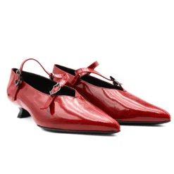 POESIE VENEZIANE BALLERINA FT24 VERNICE ROSSO