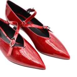 POESIE VENEZIANE BALLERINA FT24 VERNICE ROSSO