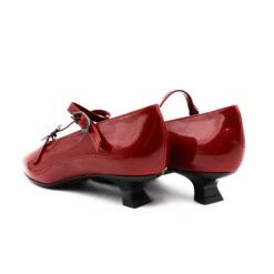 POESIE VENEZIANE BALLERINA FT24 VERNICE ROSSO