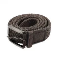 PRATENICE CINTURA UOMO 958-35 INTRECCIO GRIGIO