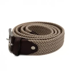 PRATENICE CINTURA UOMO 800-35 INTRECCIO BEIGE