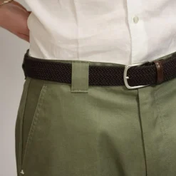 PRATENICE CINTURA UOMO 800-35 INTRECCIO TESTA DI MORO