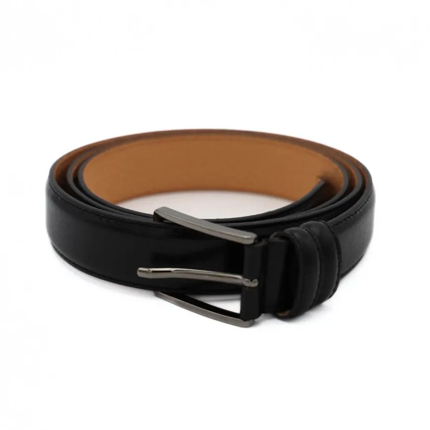 PRATENICE CINTURA UOMO 1134-30 PELLE NERO