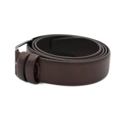 PRATENICE CINTURA UOMO 1150-35 PELLE STAMPATA TESTA DI MORO