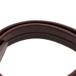 PRATENICE CINTURA UOMO 035-2 PELLE TESTA DI MORO ZIP PORTA-SOLDI