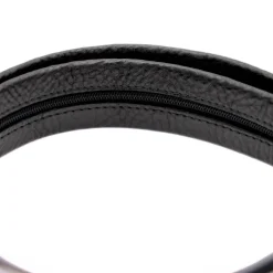 PRATENICE CINTURA UOMO 035-2 PELLE NERO ZIP PORTA-SOLDI