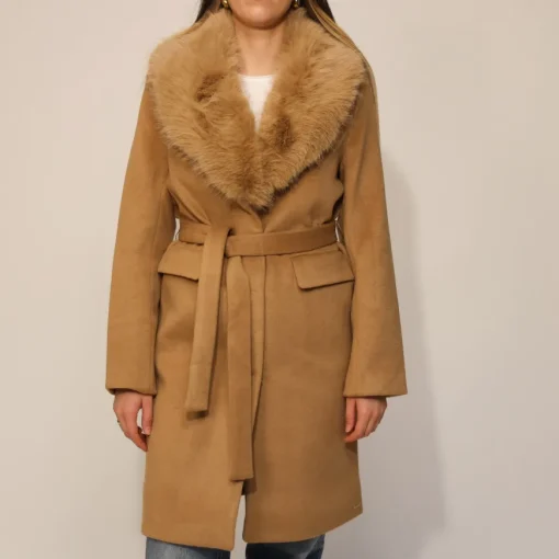 RINO&PELLE CAPPOTTO MEYA MARRONE
