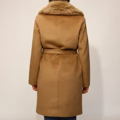 RINO&PELLE CAPPOTTO MEYA MARRONE