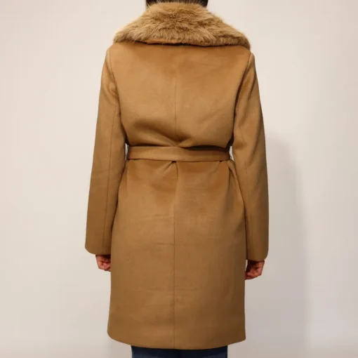 RINO&PELLE CAPPOTTO MEYA MARRONE