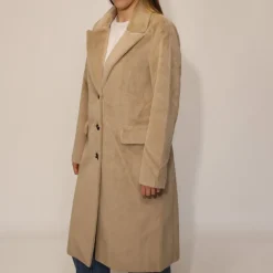 RINO&PELLE CAPPOTTO SAAMI PELLICCIA BEIGE