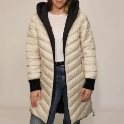 RINO&PELLE PARKA EBU NERO/BIANCO
