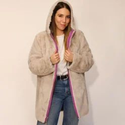 RINO&PELLE PARKA JAVIN PELLICCIA VERDE