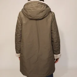 RINO&PELLE PARKA JAVIN PELLICCIA VERDE