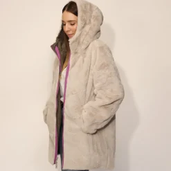 RINO&PELLE PARKA JAVIN PELLICCIA VERDE