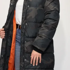 RINO&PELLE PIUMINO LUNGO ROZA VERDE MILITARE