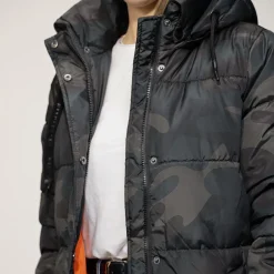 RINO&PELLE PIUMINO LUNGO ROZA VERDE MILITARE