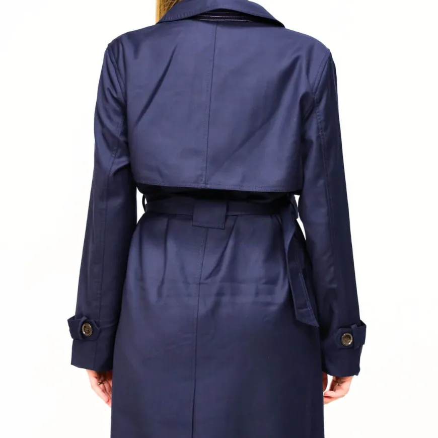 RINO&PELLE TRENCH GAIL BLU