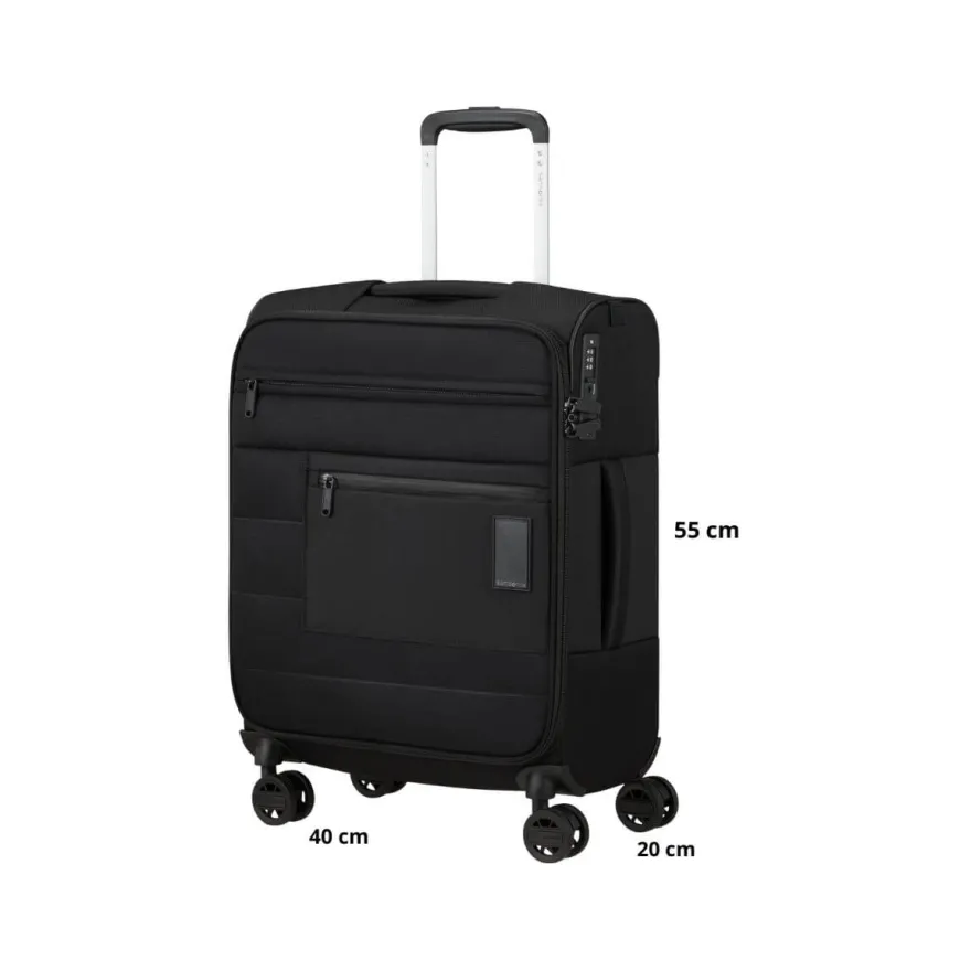 SAMSONITE BAGAGLIO A MANO KK6-002-09 VAYCAY NERO
