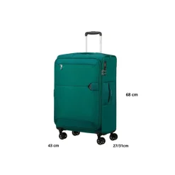 SAMSONITE TROLLEY MEDIO KO7-006-04 URBIFY PINE GREEN